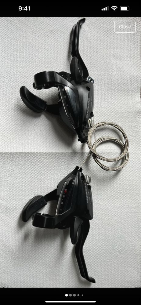 Shimano handle brakes
