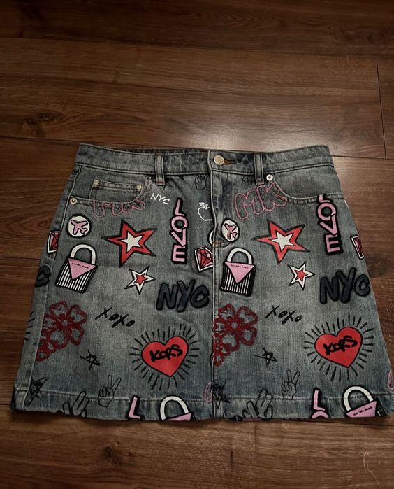 Spódnica jeans Michael Kors rozm S
