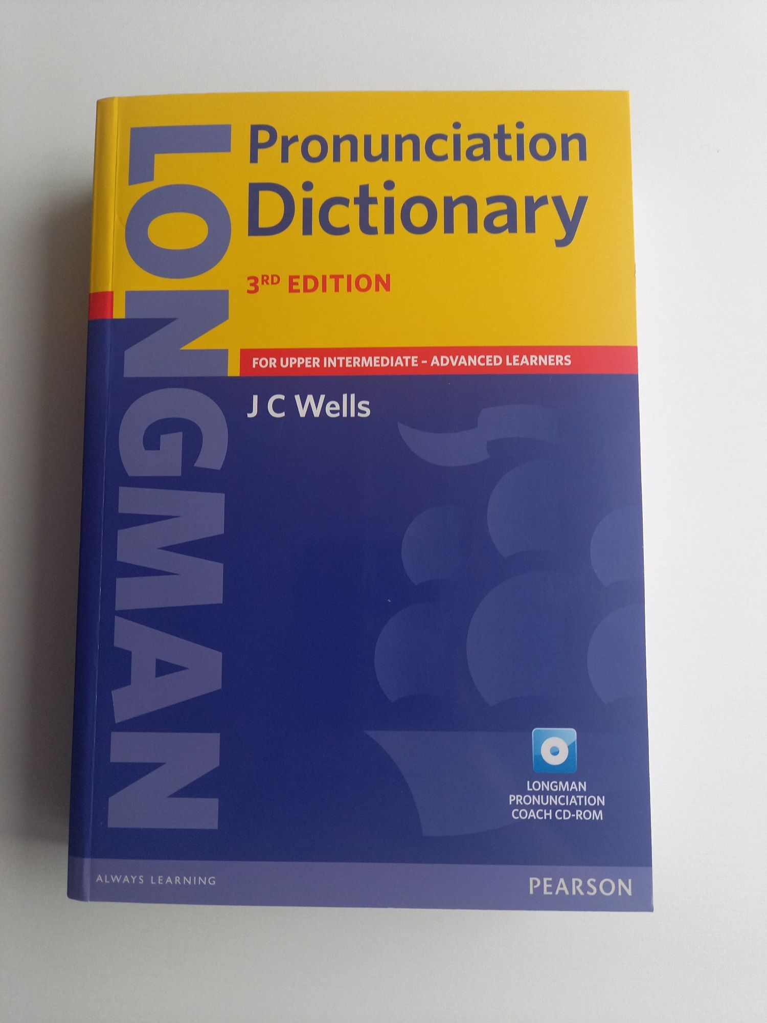 Longman Pronunciation Dictionary 3rd edition J C Wells słownik wymowy