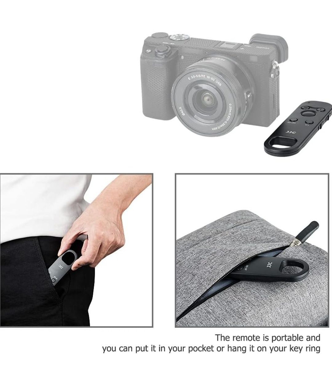 JJC RMT-P1BT pilot Bluetooth zdalnego sterowania dla Sony A6700