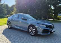 Honda Civic 1.0 VTEC Turbo 129KM. Salon Polska. Bezwypadkowy. Serwis ASO. Zadbany.