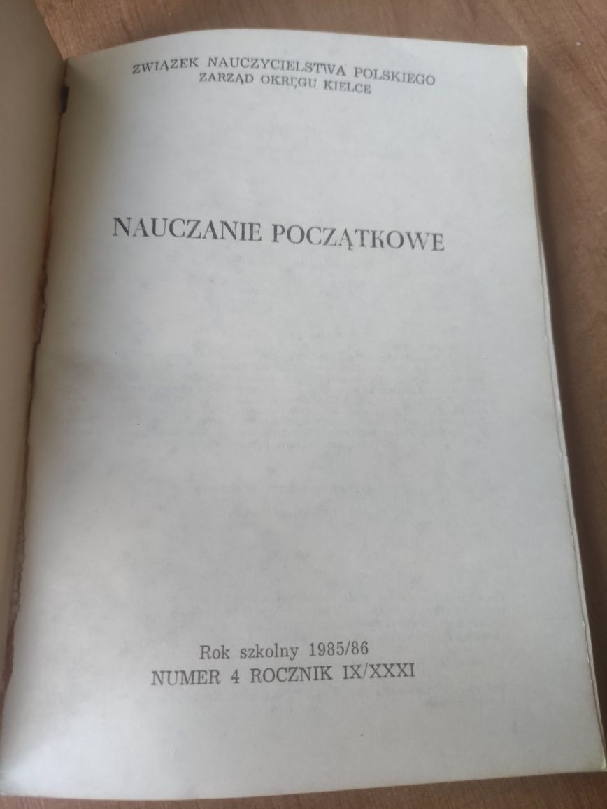 Nauczanie początkowe nr 4 85/86