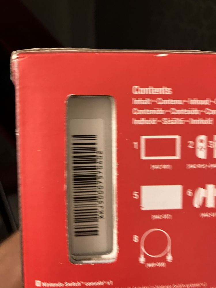 Nintendo Switch Neon blue / red
