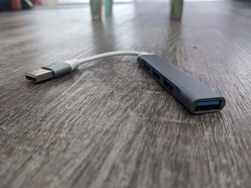 Разветвитель 1 USB-A Х 4 USB-A и USB-C x 4USB-A
