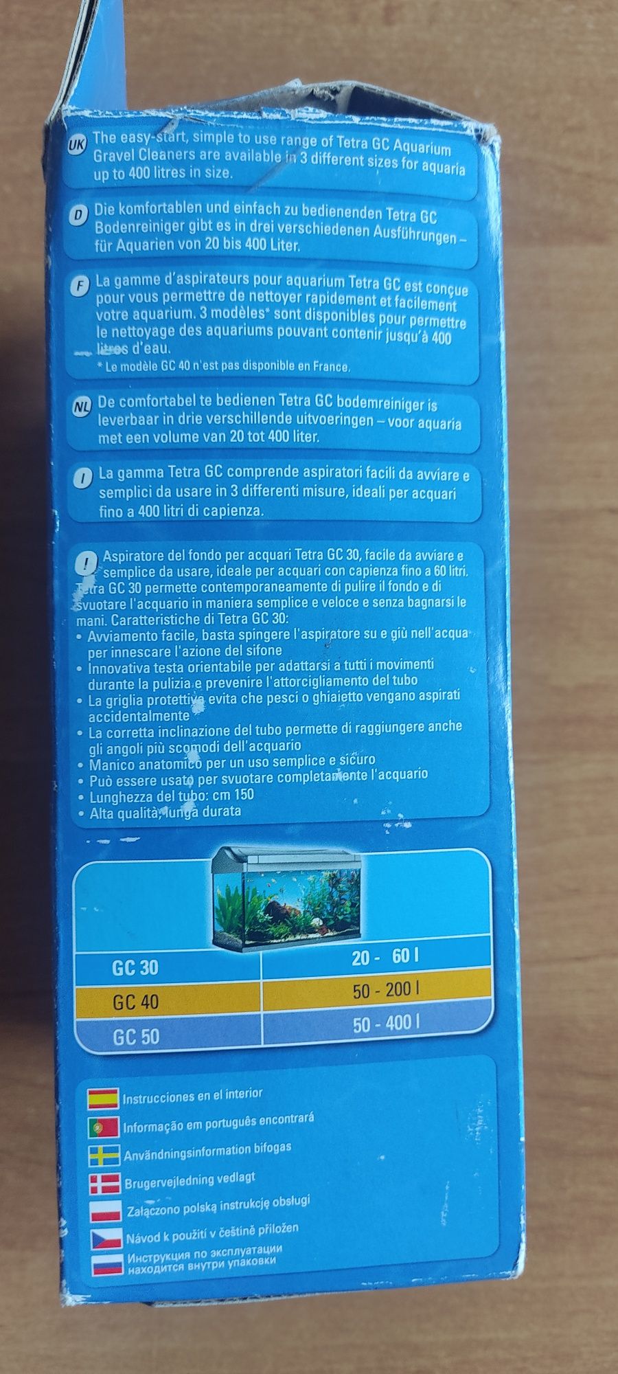 Odmulacz do akwarium Tetra GC30