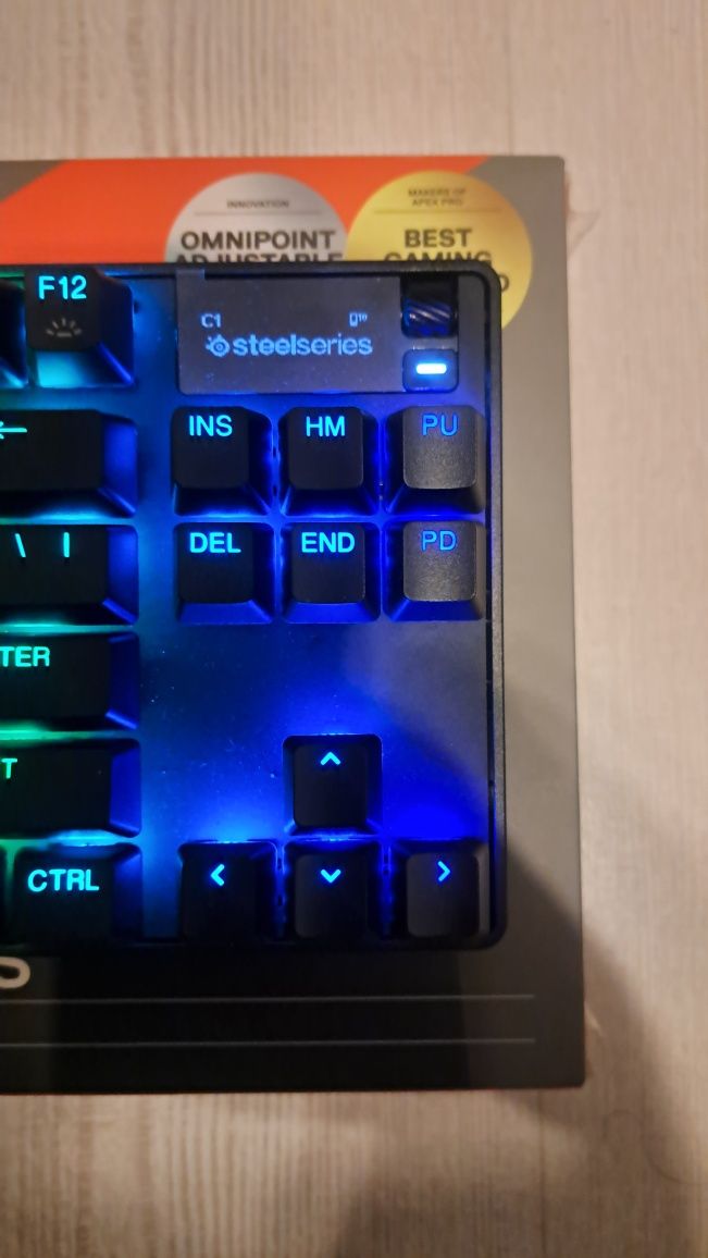 Klawiatura SteelSeries  Apex Pro TKL Wireless - Jak nowa