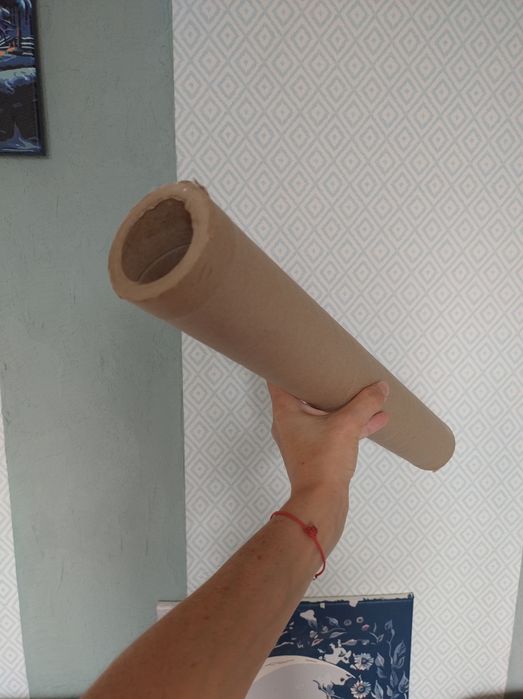 Tuba tekturowa, słupek tuleja kartonowa, filar, drapak 7x53