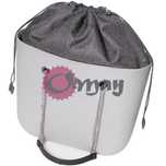 Organizer OBAG STANDARD worek grafit struktura 2 kieszenie komin OMAY