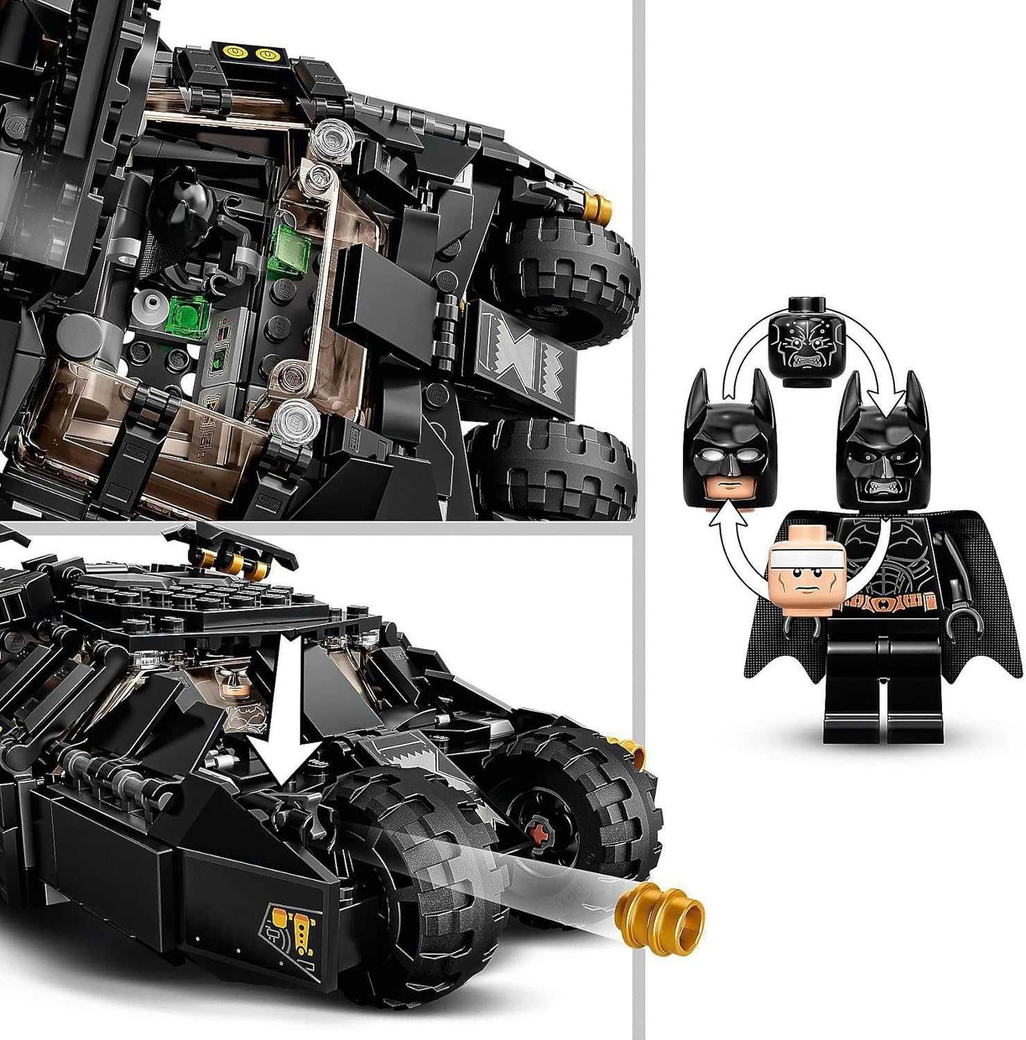 LEGO 76239 – DC Batman: Tumbler – Starcie ze Strachem na Wróble