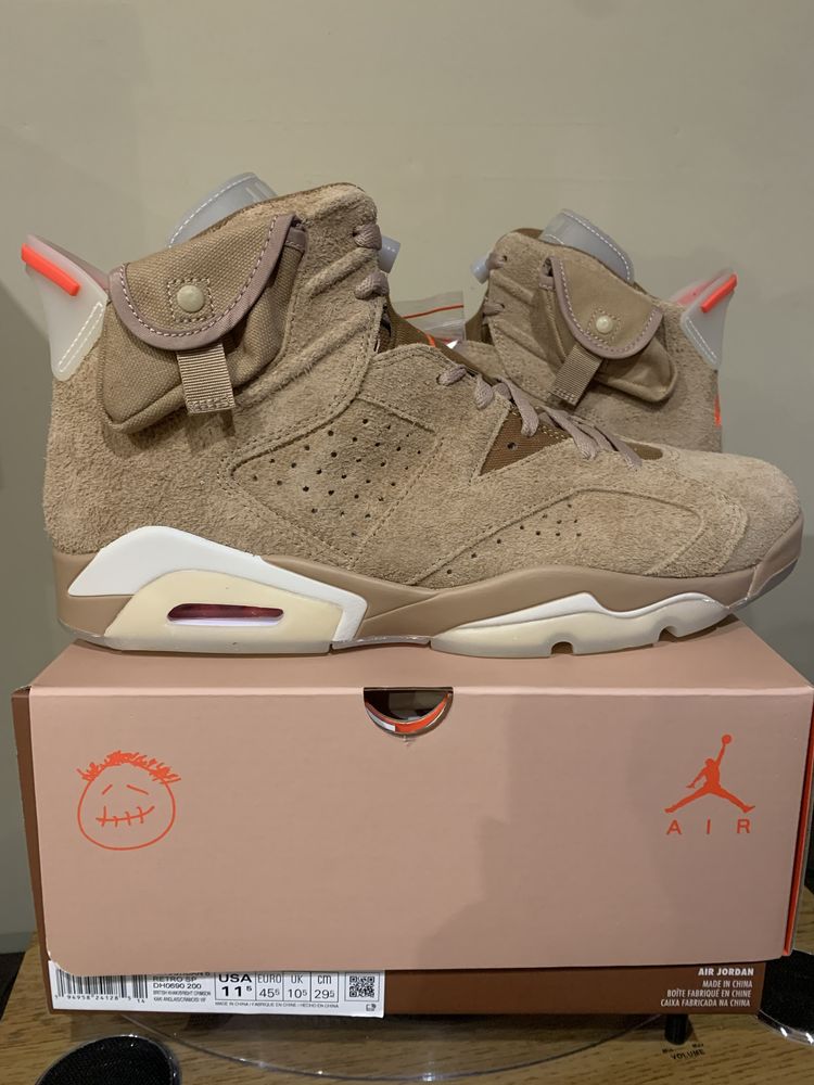 Buty Nike air Jordan 6 x travis scott