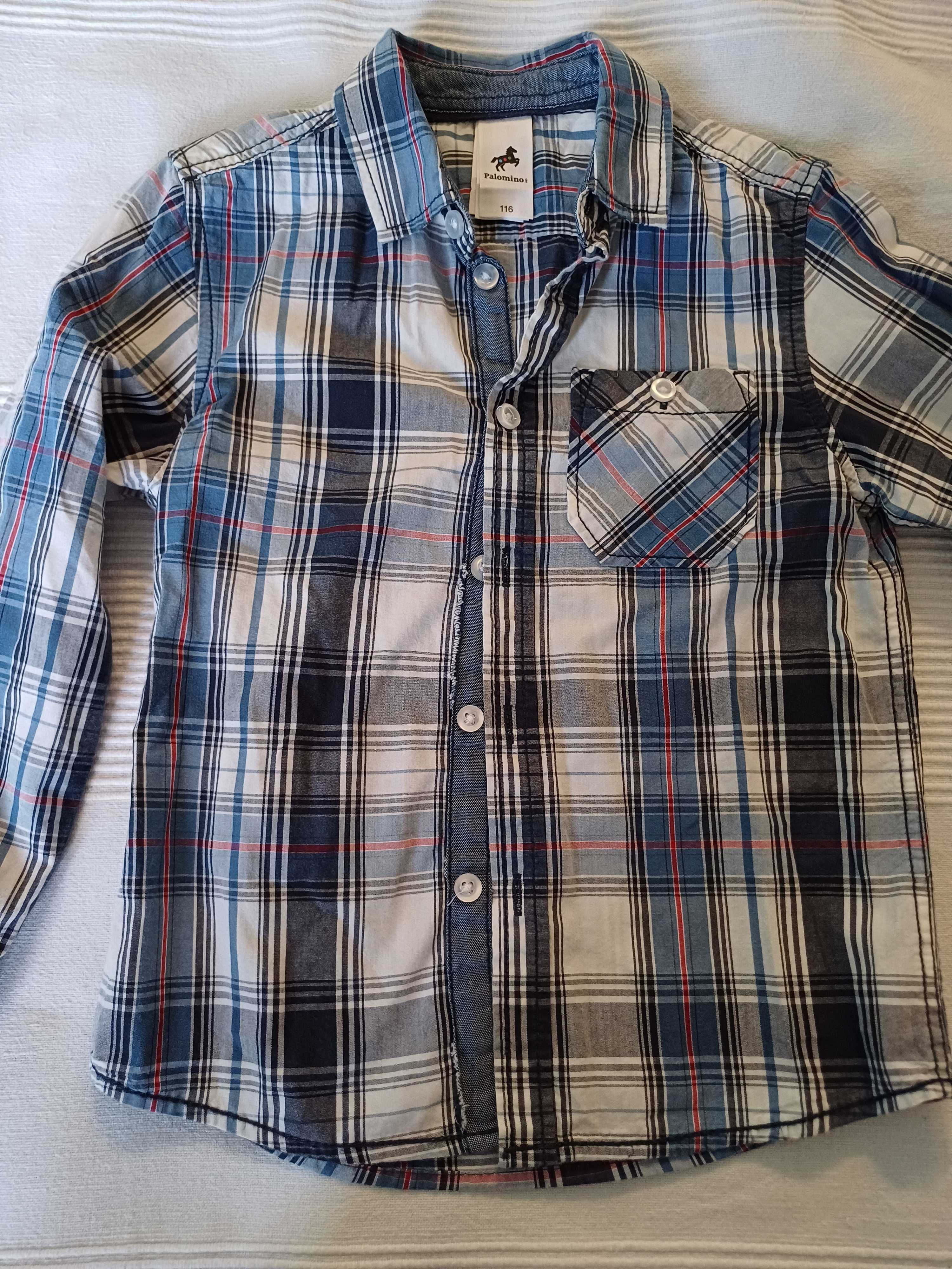 Camisa Rapaz Xadrez - Tons de Azul