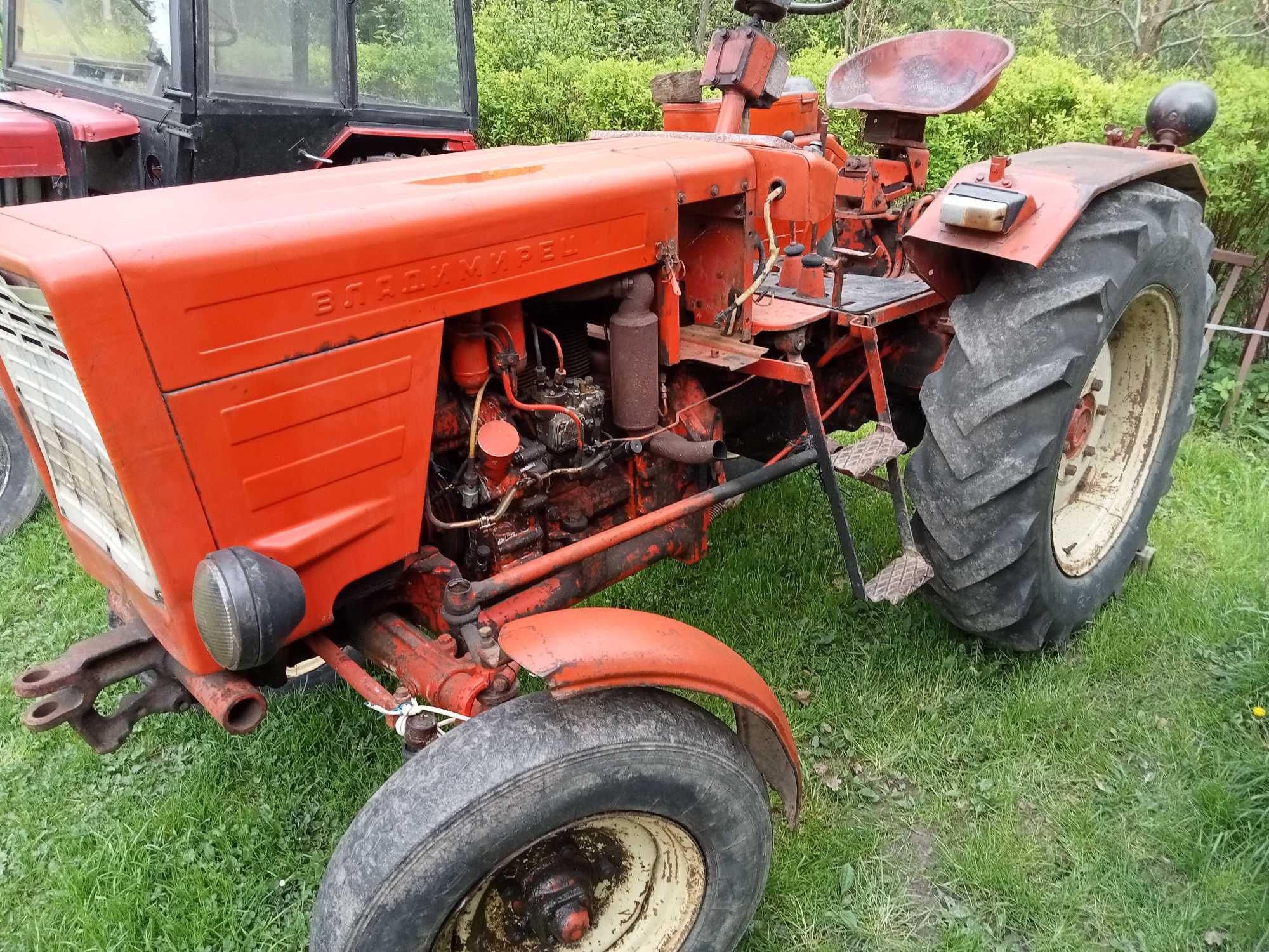 Ciągnik Traktor Rusek T 25 uszkodzony