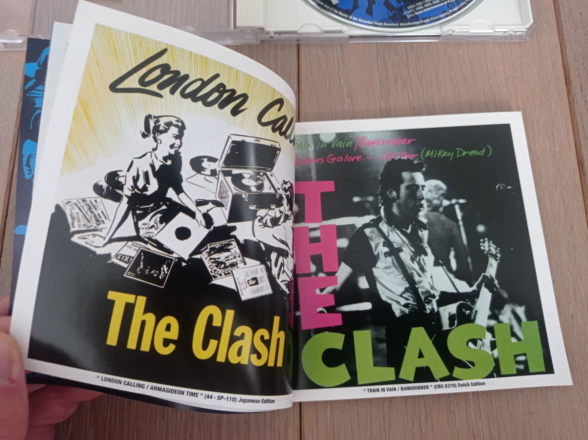 Płyta kompaktowa THE CLASH The Singles SHM CD Japończyk oryginał