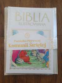 Biblia ilustrowana - pamiątka pierwszej komunii świętej NOWE