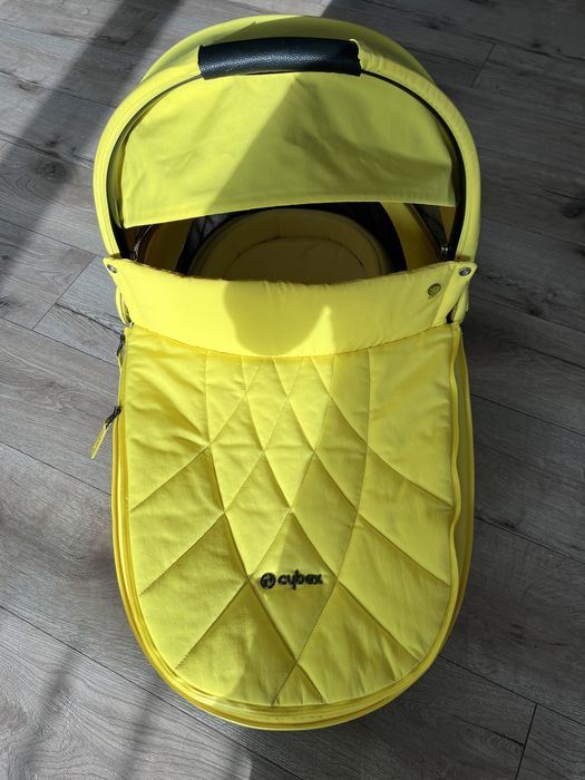 Gondola Cybex Platinium lux mios 2.0 / musztardowy / stan idealny