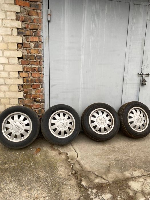 Диски з резиною Audi 100/A6 C4. 5x112