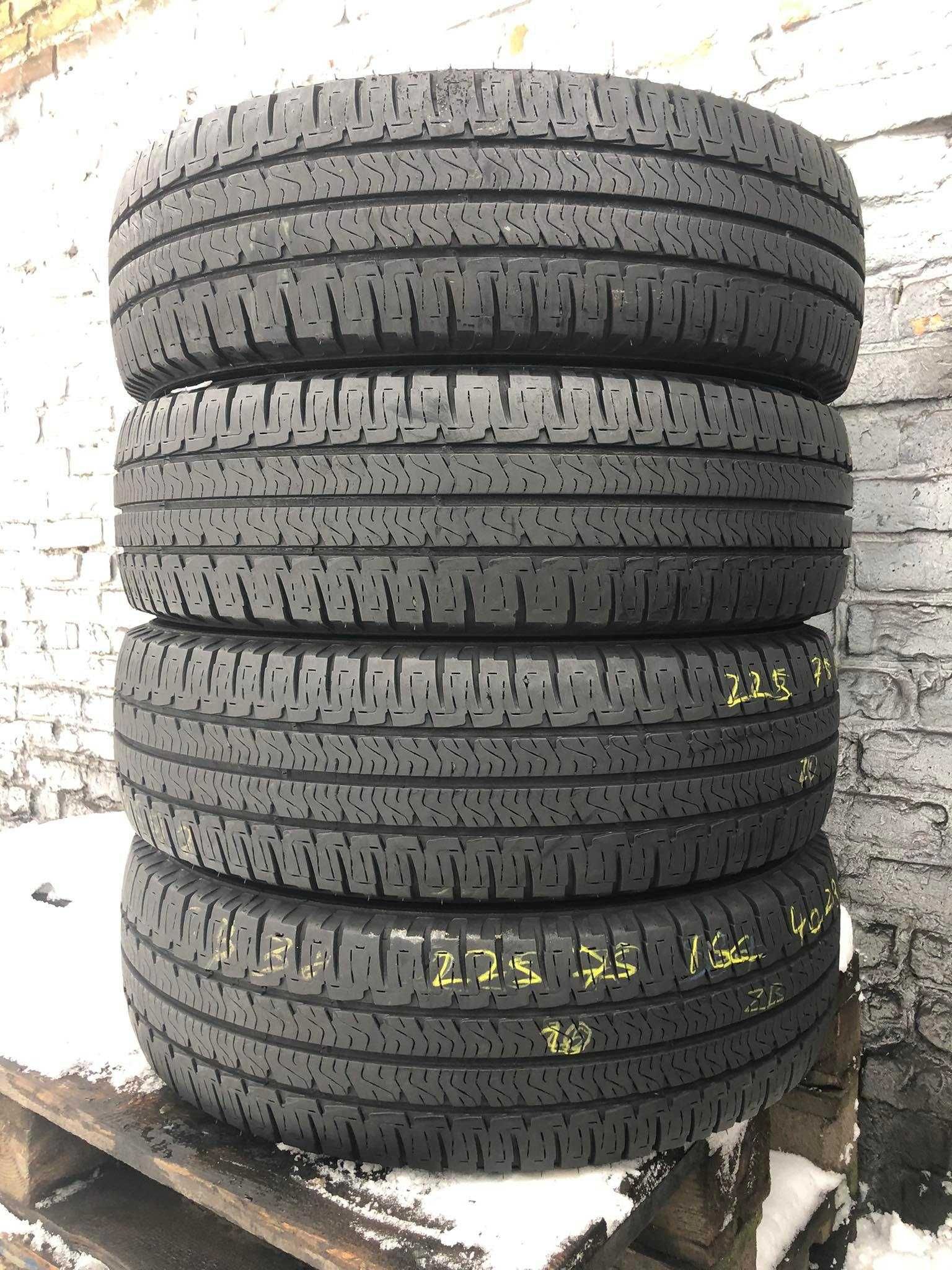 Літні шини 225/75 R16C Michelin Agilis  4ШТ НОВІ/2022