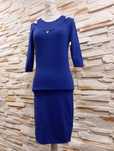 Kobaltowa swetrowa sukienka Guess r.36.  W.B.M