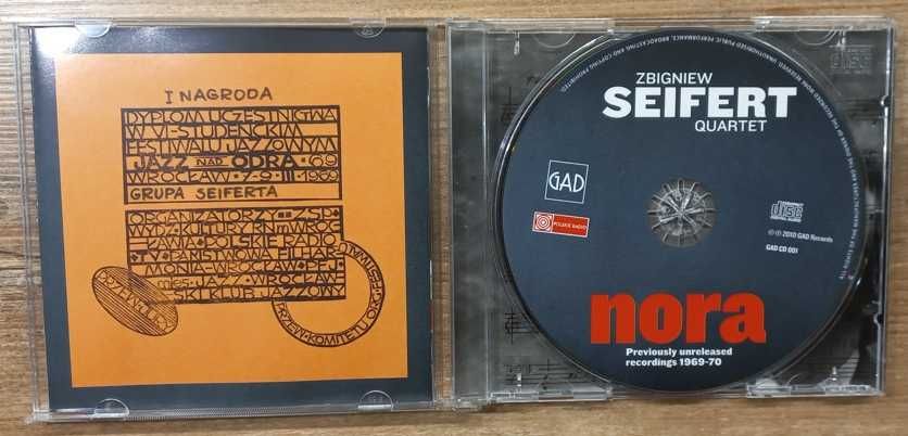 Płyta CD Zbigniew Seifert Quartet - Nora