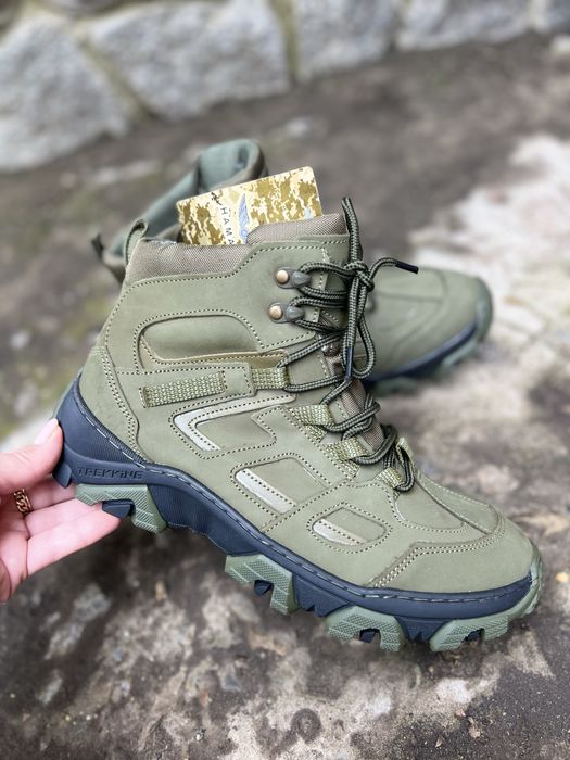 Черевики тактичні зимові / берці / опт і роздріб / натуральна шкіра