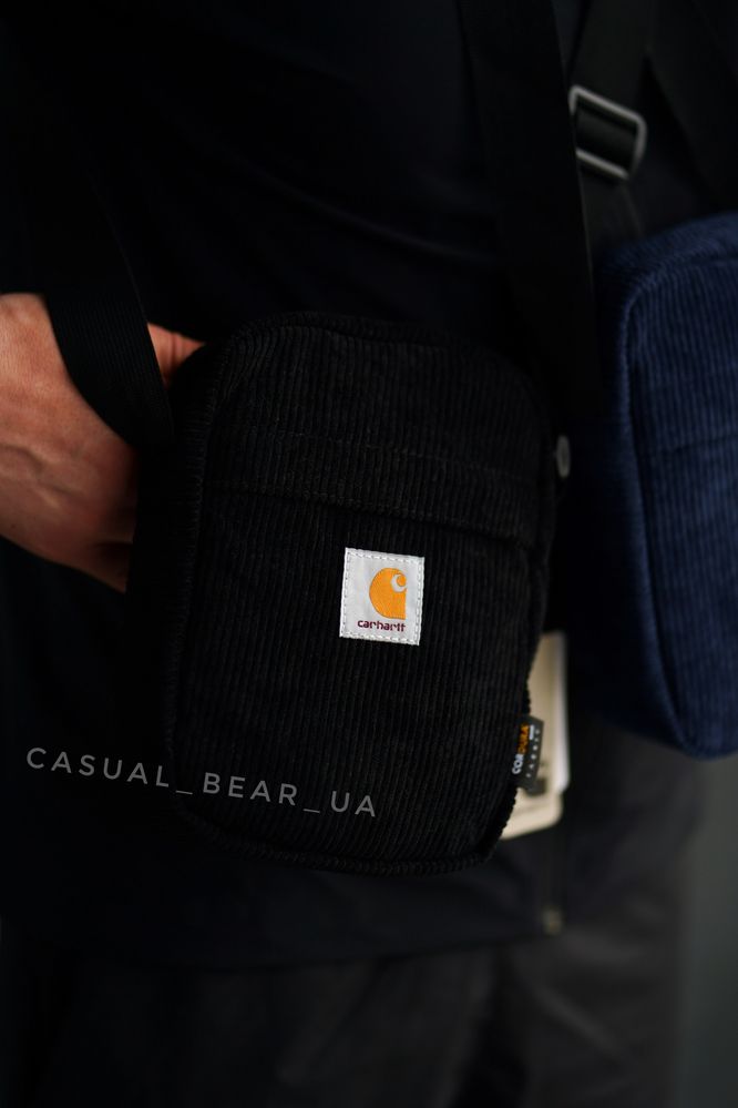 сумка Carhartt мессенджер через плече Вельветова Вельвет Вельветовая