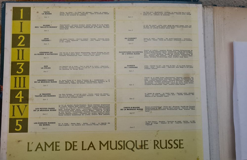 Coletânea de discos de música popular russa