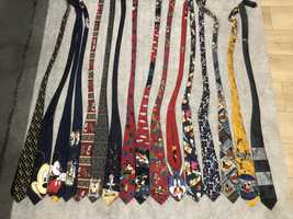 Винтажная коллекция галстуков Walt Disney.16 шт