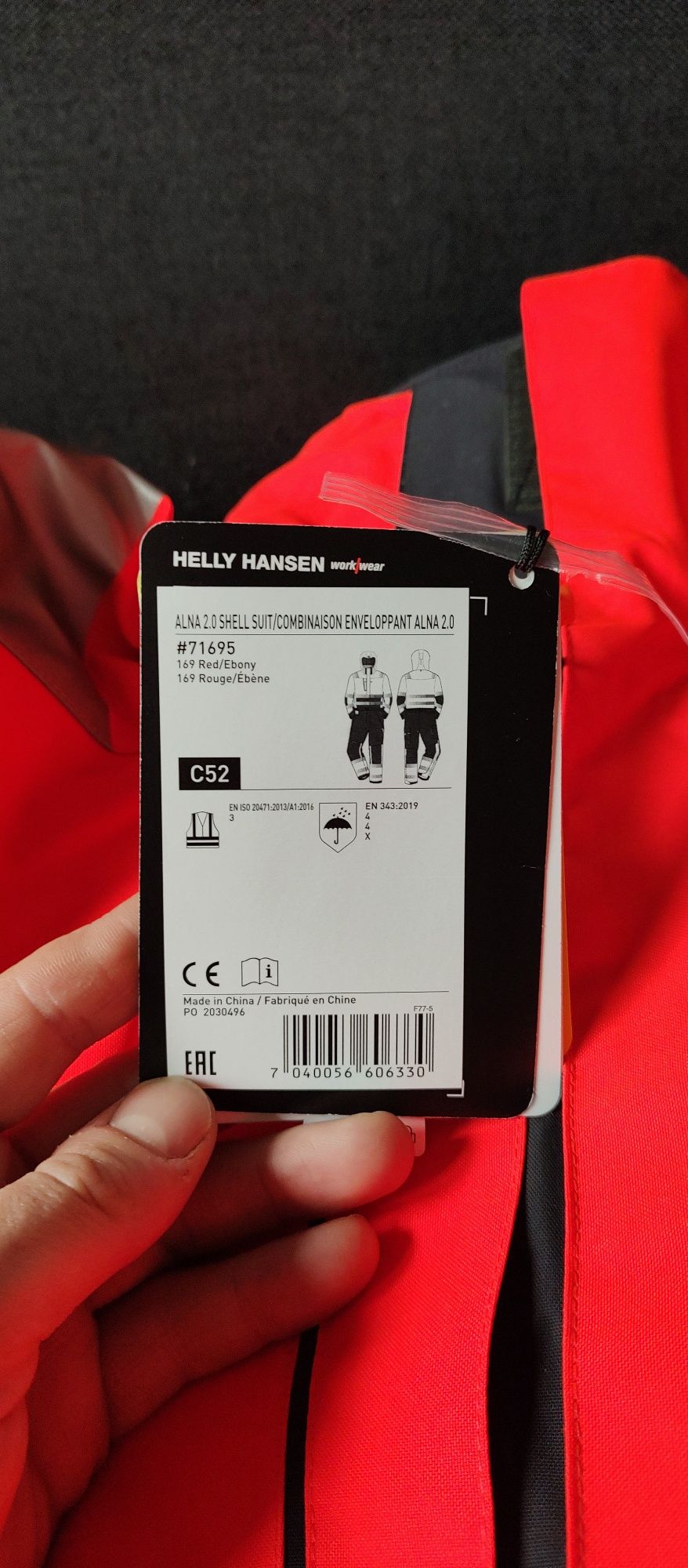 Kombinezon jednoczęściowy  Helly Hansen Alna 2.0 Shell suit
