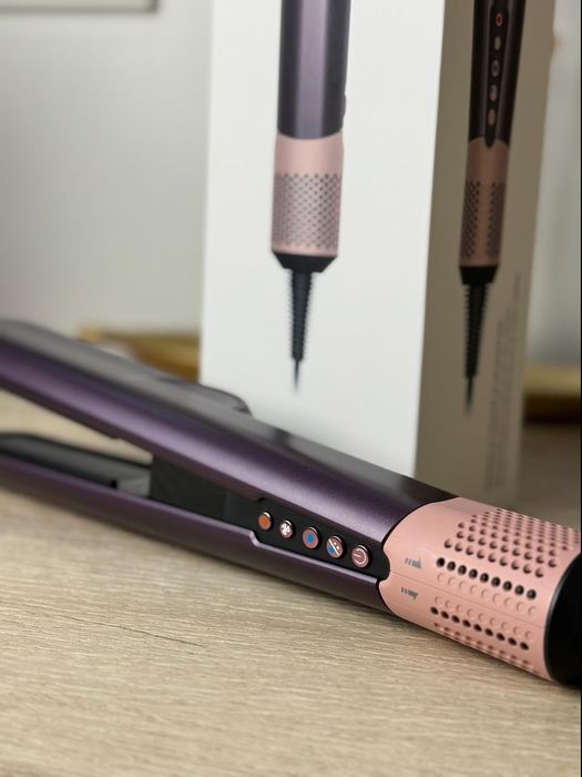 Фіолетовий Dyson Airstrait HT-01 Jasper Plum випрямляч  утюжок Дайсон