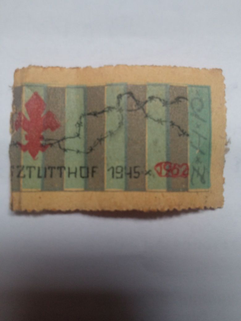 Znaczek pocztowy Sztutthof 1945