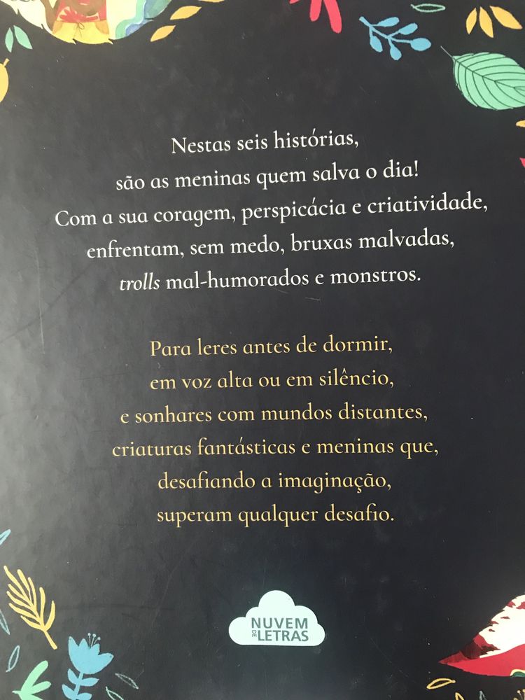 Livro para jovem - “ Historias de Meninas” - seis historias .