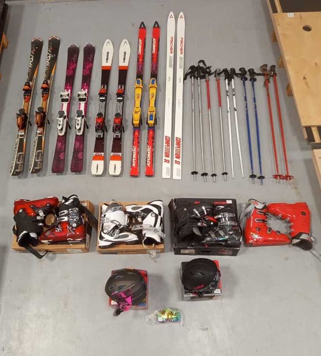 Ціна за все. Head, Volkl, Atomic, Alpina, Fischer