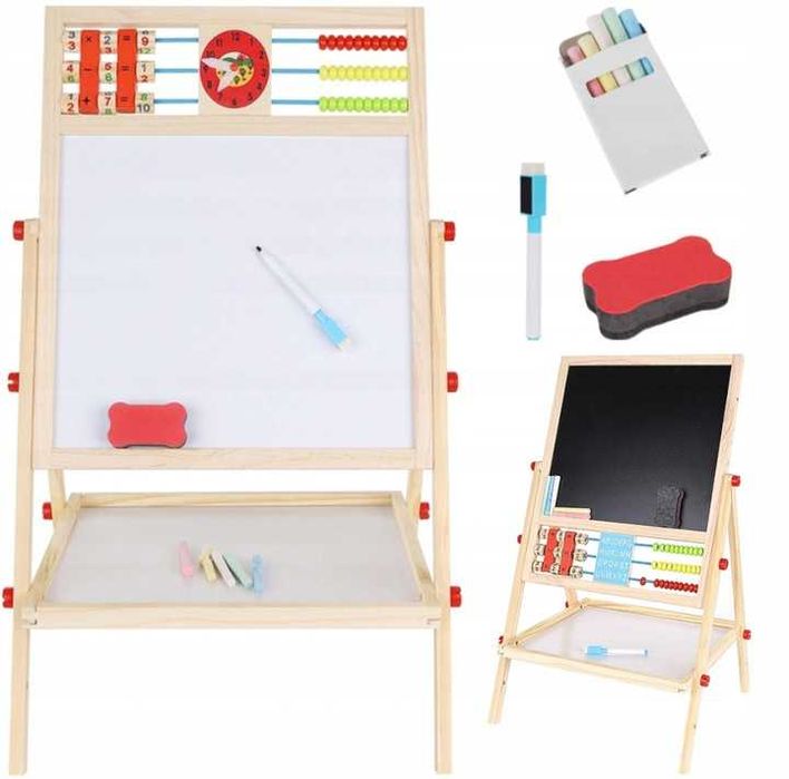 Tablica Magnetyczna Kredowa Nowa GRATIS Pisak Gąbka Kreda Mazak Prezen