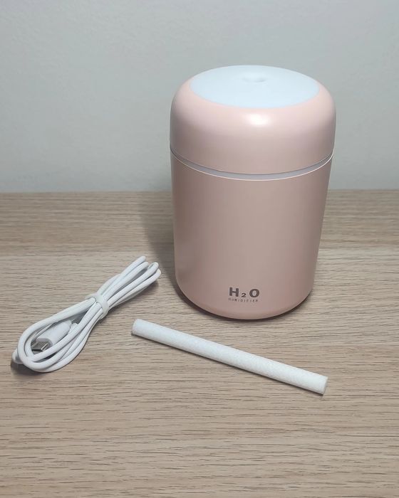 Difusor Humidificador Purificador óleos Essenciais perfumados