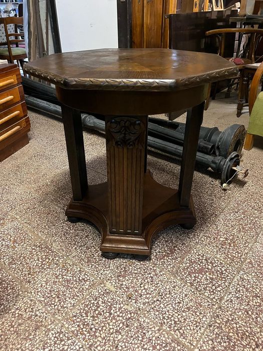 Stolik dębowy Antyk.