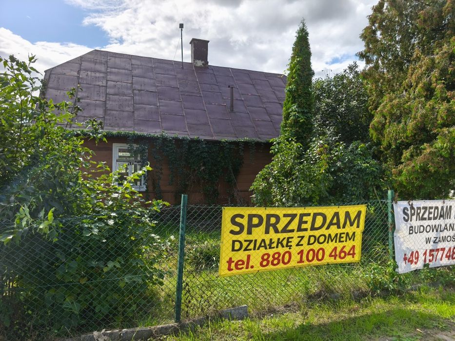 Drewniany dom w centrum Zamościa