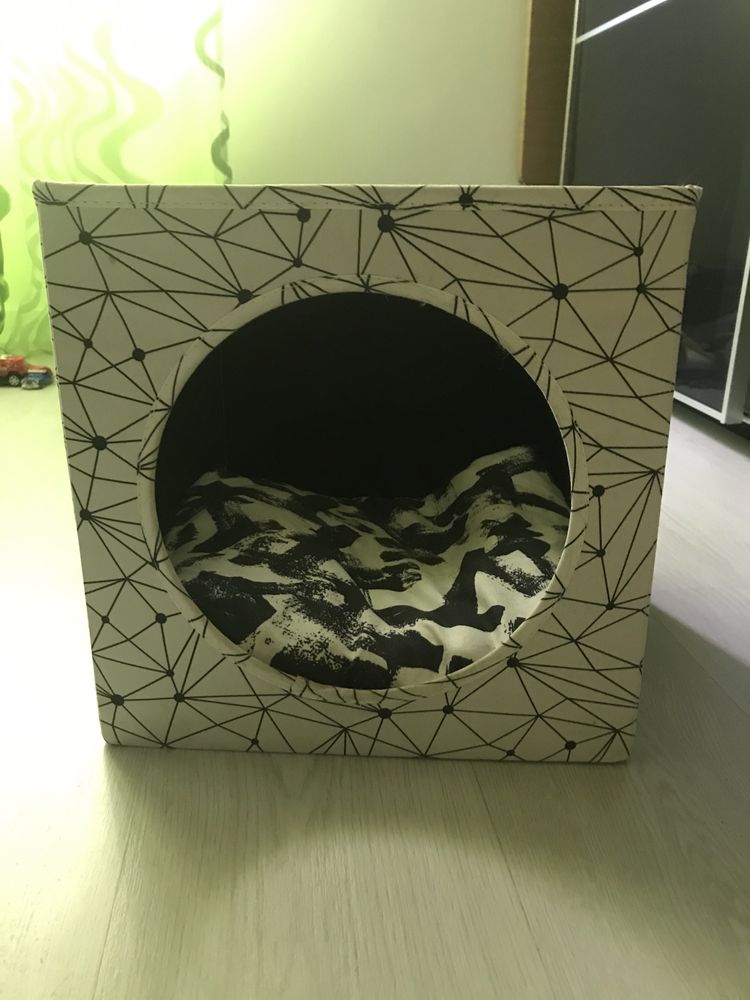 Cubo para gato/cão com almofada