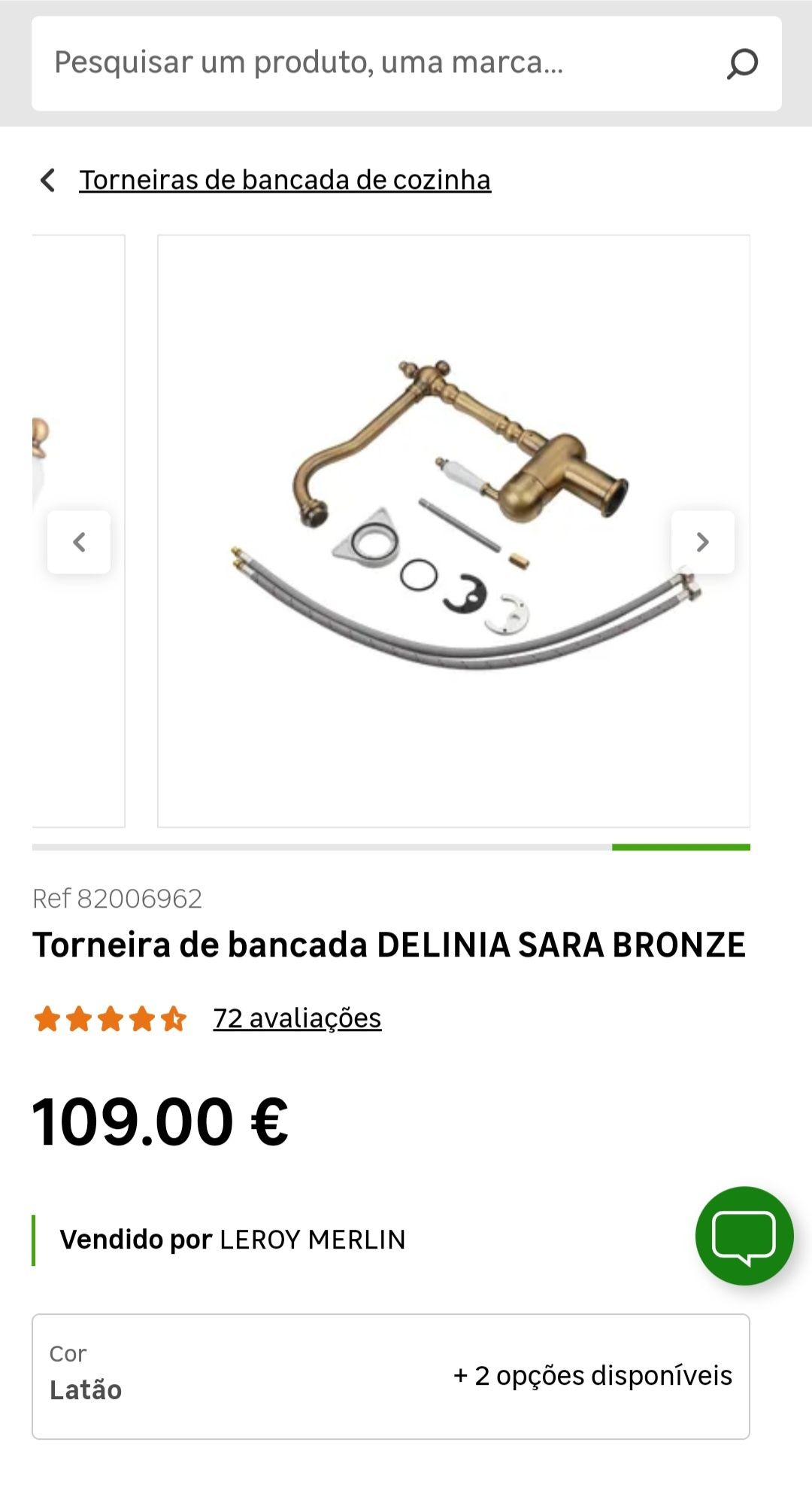 Torneira Delinea Sara Bronze