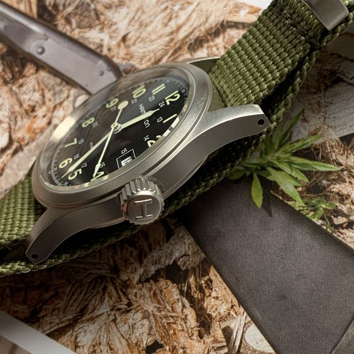 Повний комплект годинник Hamilton Khaki 6359 рідкісний швейцарський