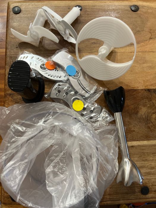 Pojemnik rozdrabniacza do blendera ręcznego z nożami Multiquick Braun