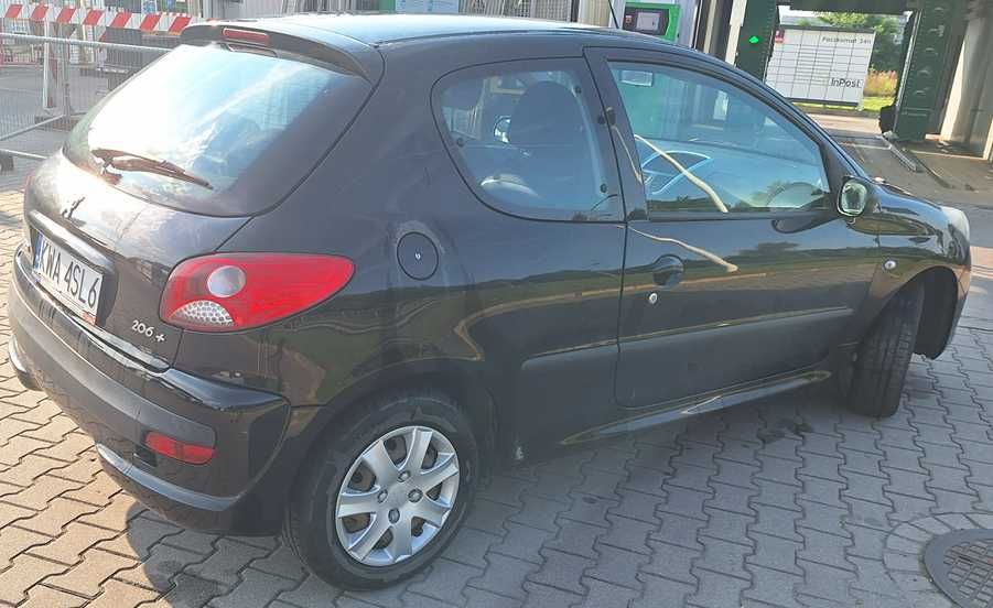 Peugeot 206 plus 1,4 benzyna, niski przebieg