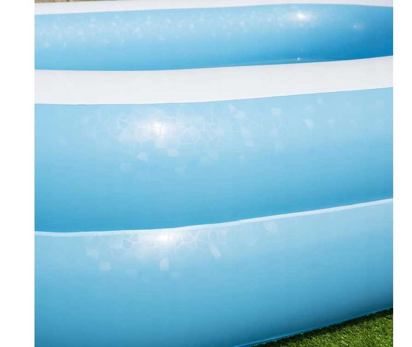 Basen dmuchany ogrodowy prostokątny 200x150cm duży rodzinny dla dzieci