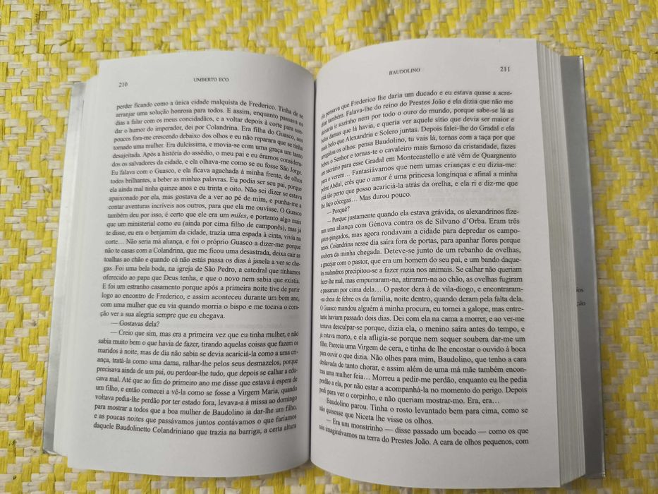 BAUDOLINO – 
Umberto Eco