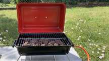 Zestaw 2 x Grill Gazowy z lawą