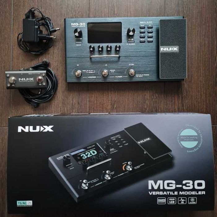 NUX MG-30 - Cyfrowy multiefekt gitarowy