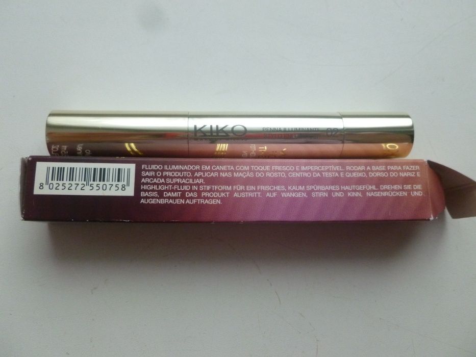 Хайлайтер Hightlighter Kiko milano 02 coral shimmer