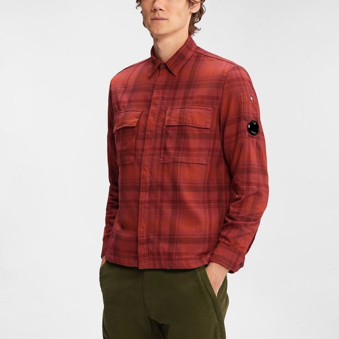 Чоловіча рубашка овершот C.P. Company 15CMSH326A 110023G ОРИГІНАЛ