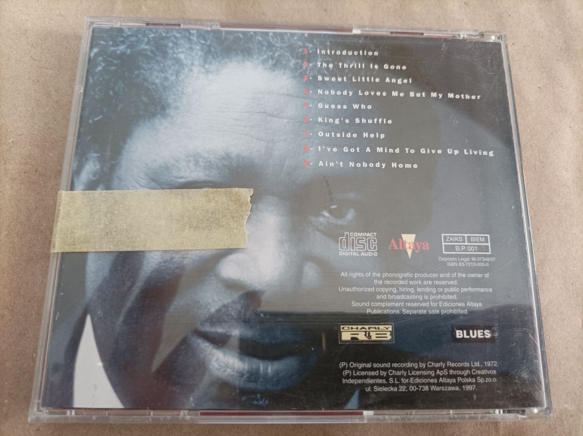 Płyta B.B. King blues