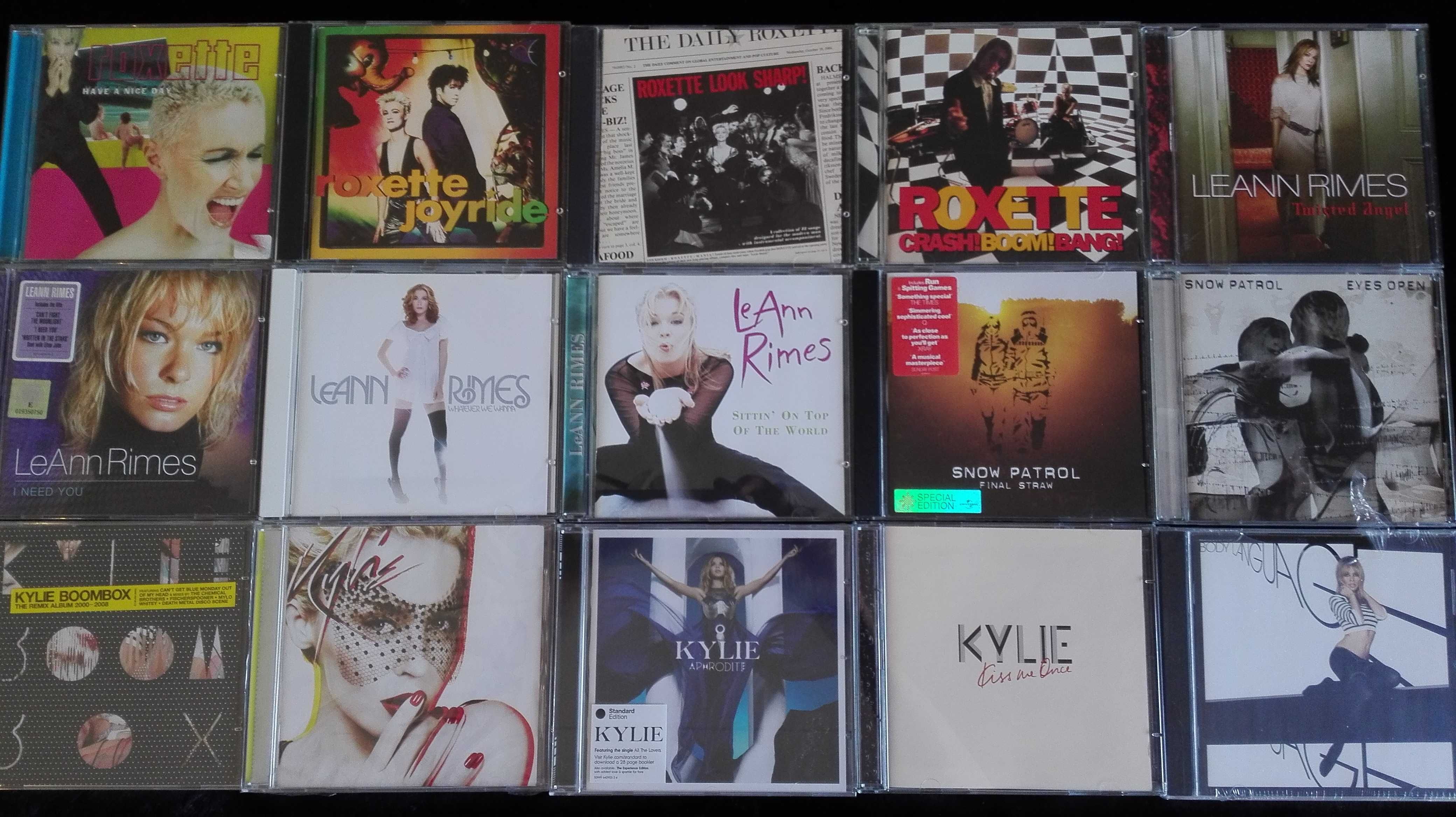 CDs, Ben Harper, Roxette, Mike Oldfield, Yes, Muse e outros