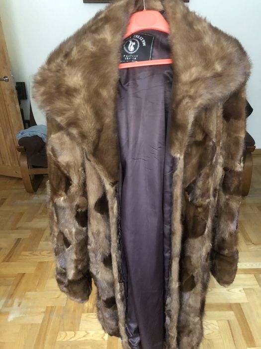 Futro z norek stan idealny rozm 42